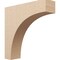 Ekena Millwork 9"W x 36"D x 36"H Thin Stockport Rough Cedar Woodgrain TimberThane Corbel, Primed Tan CORUR09X36X36STORCPR - alternate 1